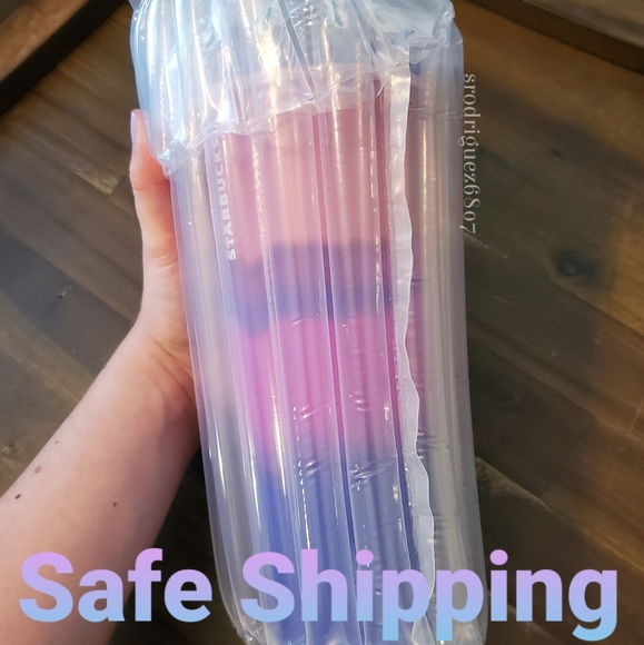 Starbucks purple/teal ombre glass bottle - Picture 6 of 6